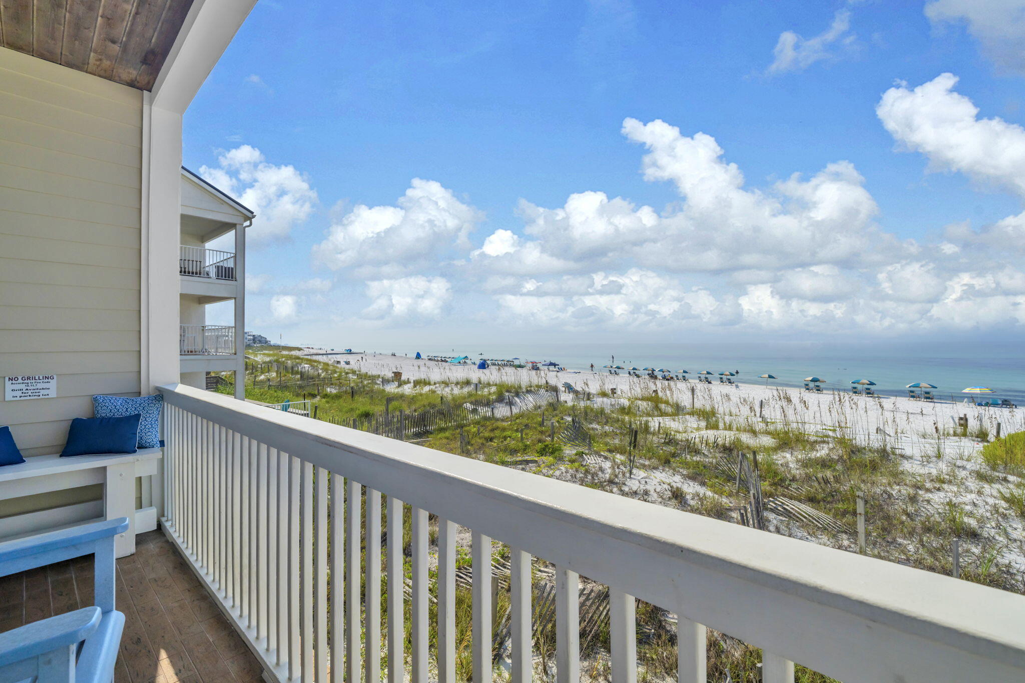 613 Eastern Lake Road, Unit 3 Santa Rosa Beach, FL 32459 - Photo 31 of 38 a view of city from balcony