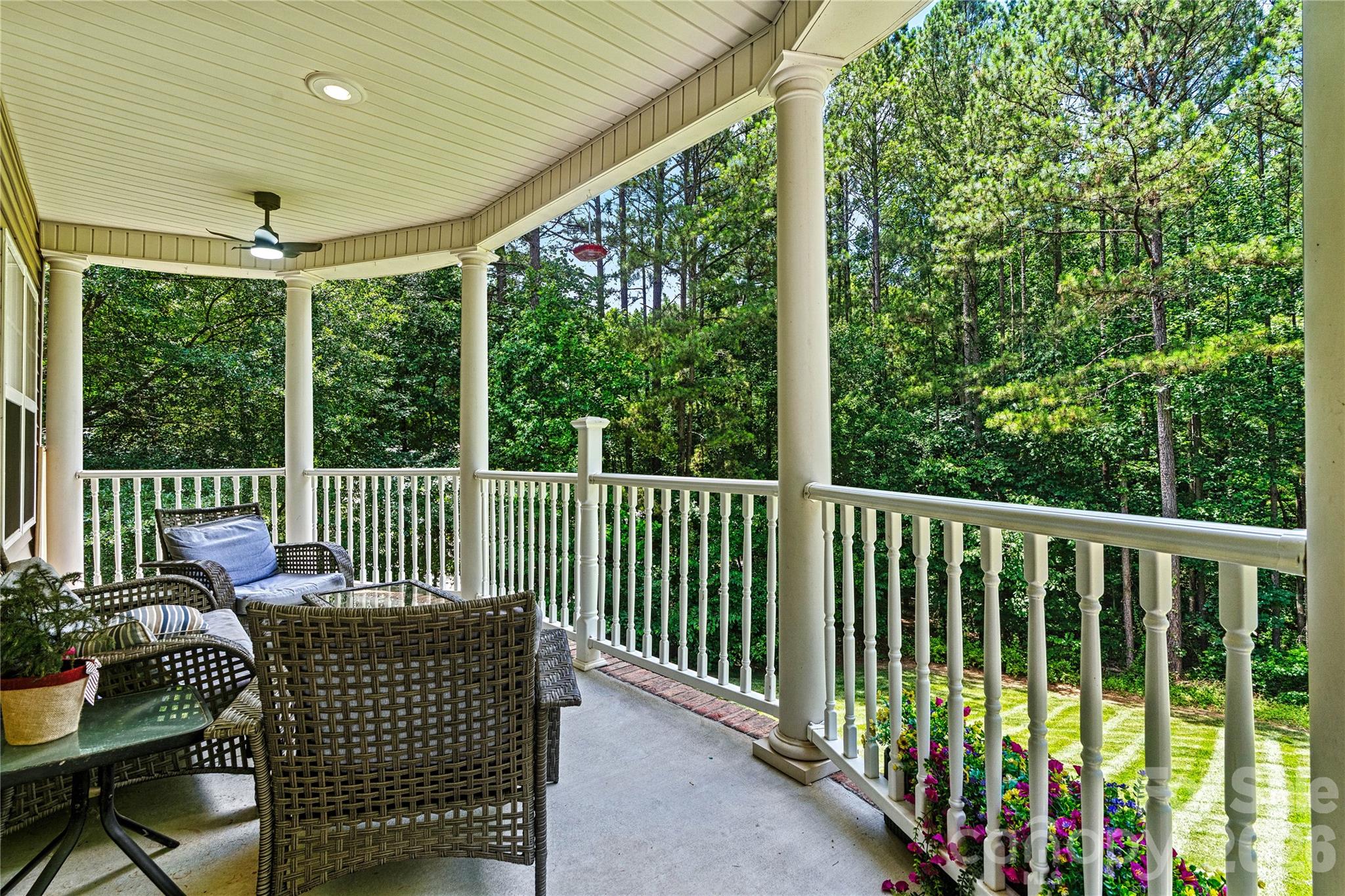 1606 High Ridge Drive Stanley, NC 28164 - Photo 35 of 44 a balcony with chairs