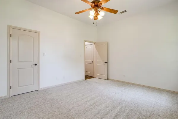 a view of a small space with window