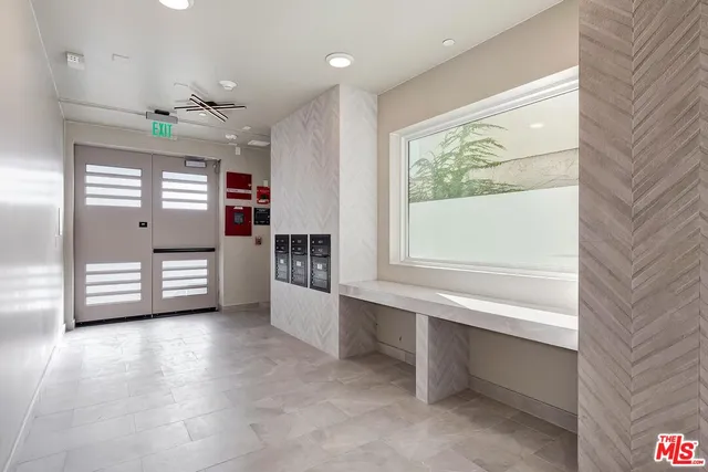 a view of water heater room