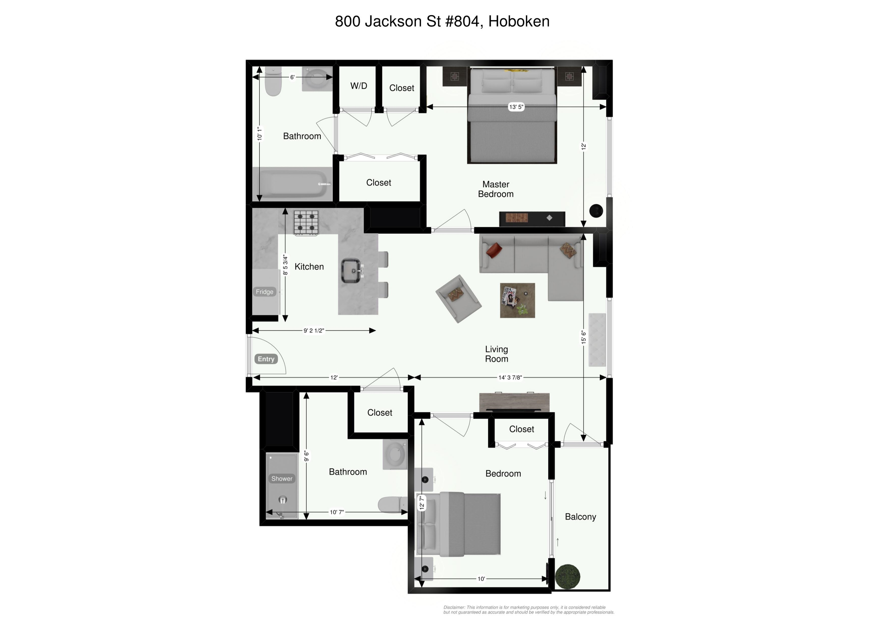 800 Jackson Street, Unit 904 Hoboken, NJ 07030 - Photo 21 of 21