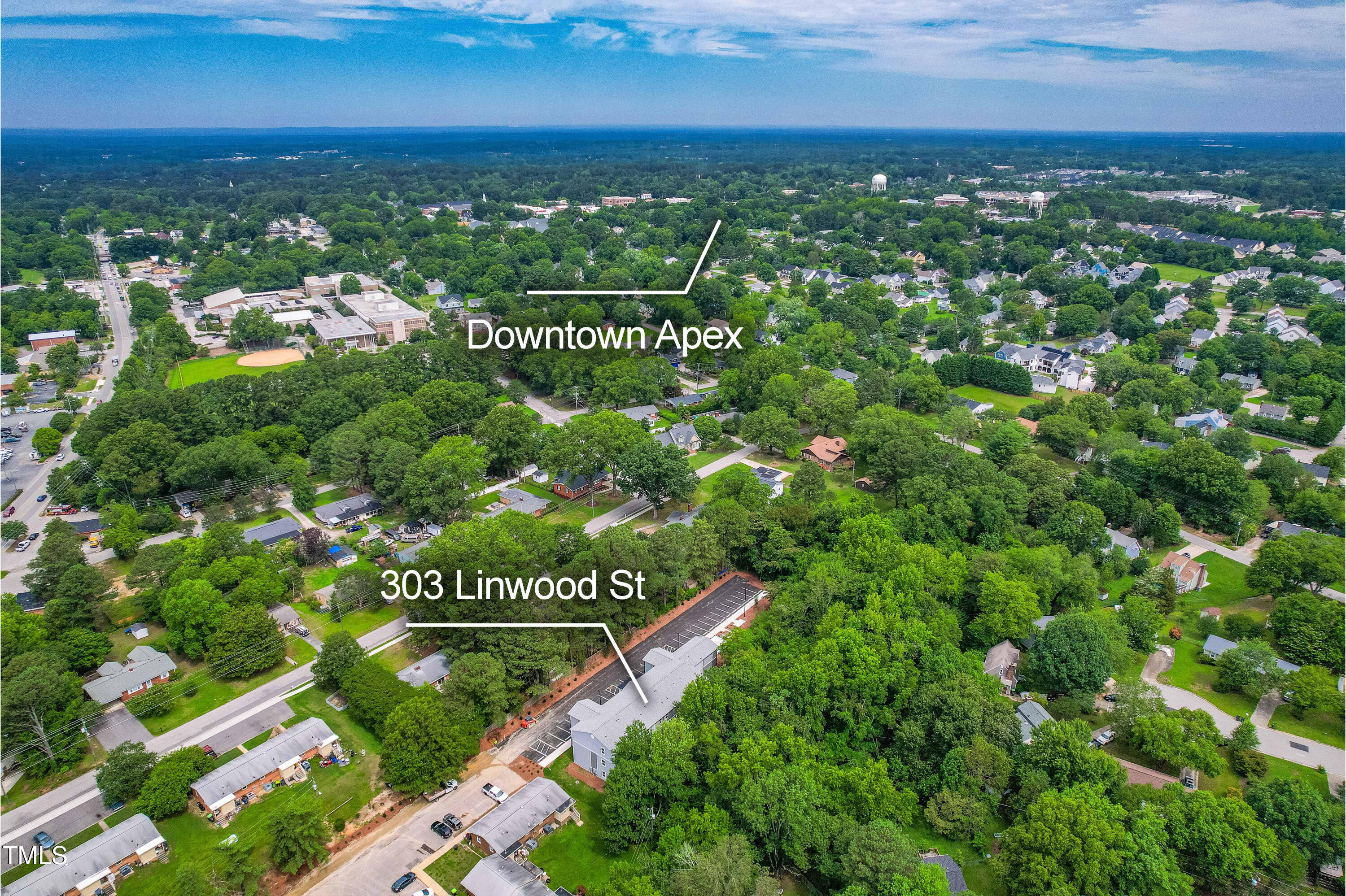303 Linwood Street, Unit 306 Apex, NC 27502 - Photo 17 of 19 a view of a city