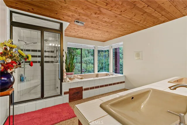 a view of a street with a building in the background