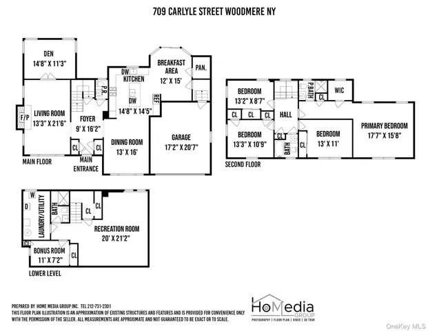 $1,975,000 | 709 Carlyle Street, Woodmere, NY 11598