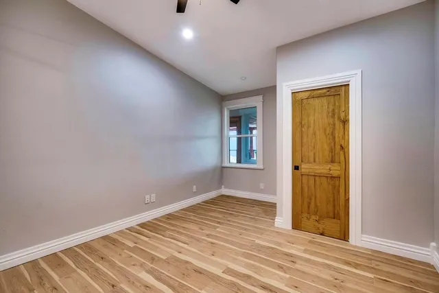 a view of a lake from a window