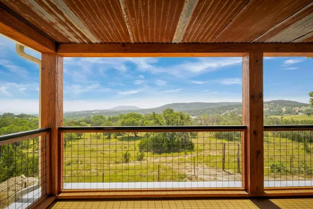 a view of lake with mountain