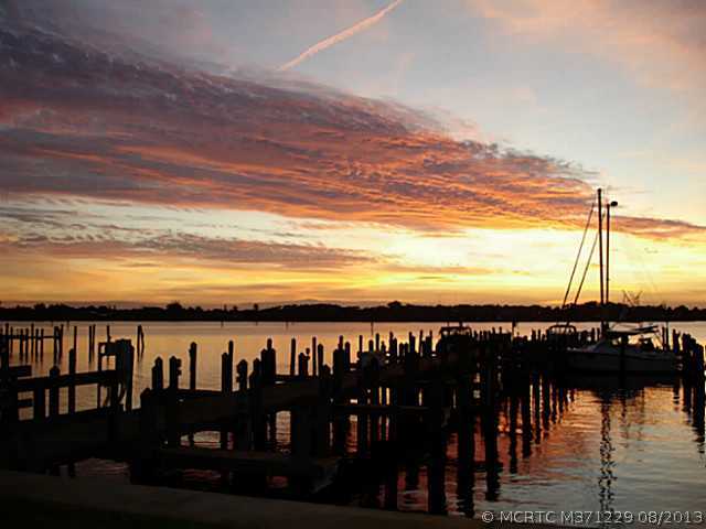 1860 Southwest Palm City Road, Unit 106 Stuart, FL 34994 - Photo 15 of 15 Other. Sunset from Condo