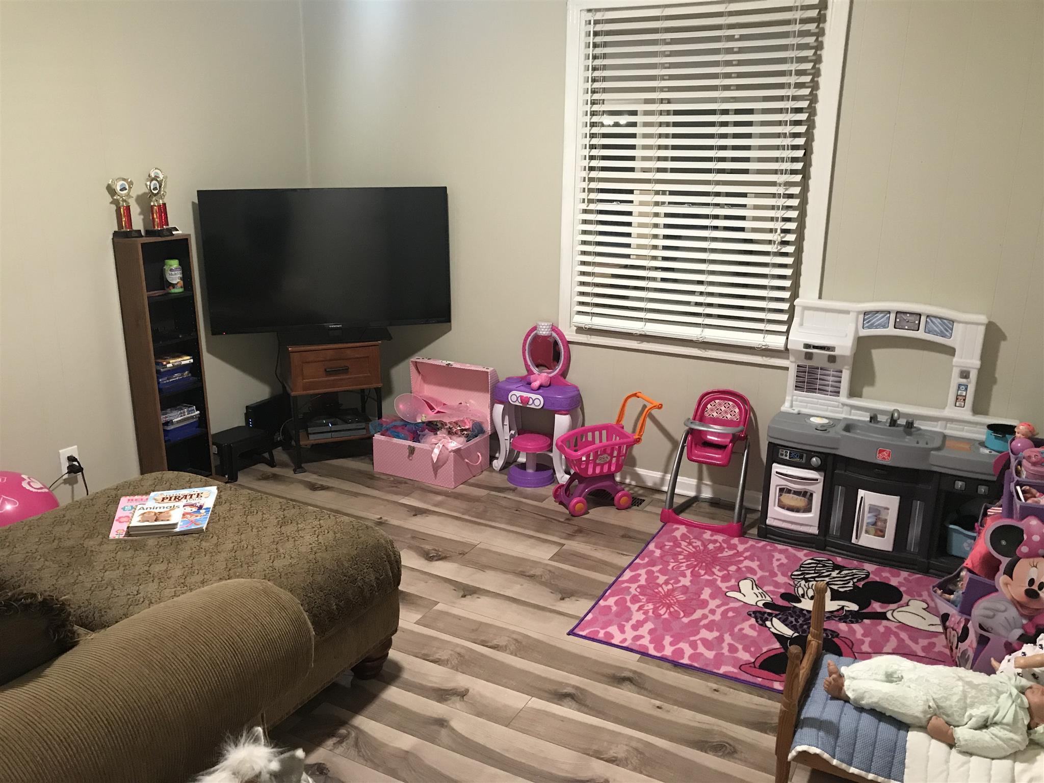 2674 New Hall Road Greenbrier, TN 37073 - Photo 21 of 30 a living room with furniture a flat screen tv and a window