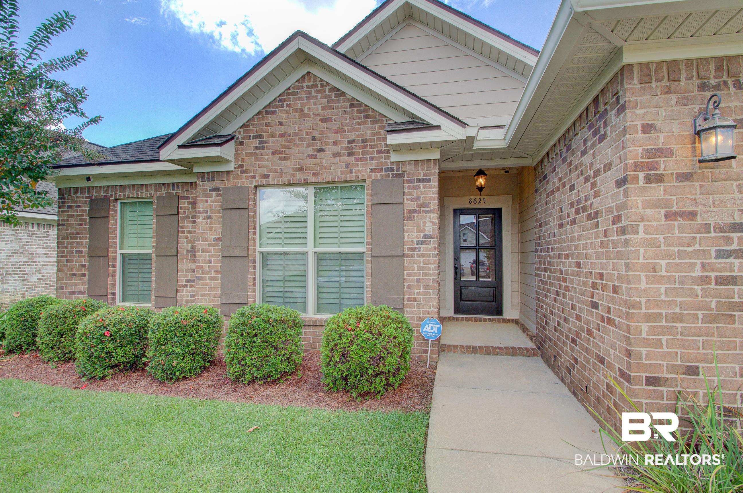 8625 Rosedown Lane Daphne, AL 36526 - Photo 3 of 29 Property entrance featuring a lawn