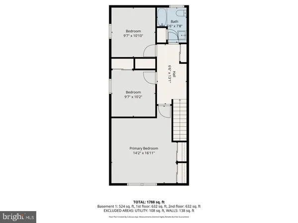 a picture of a bench in front of a door