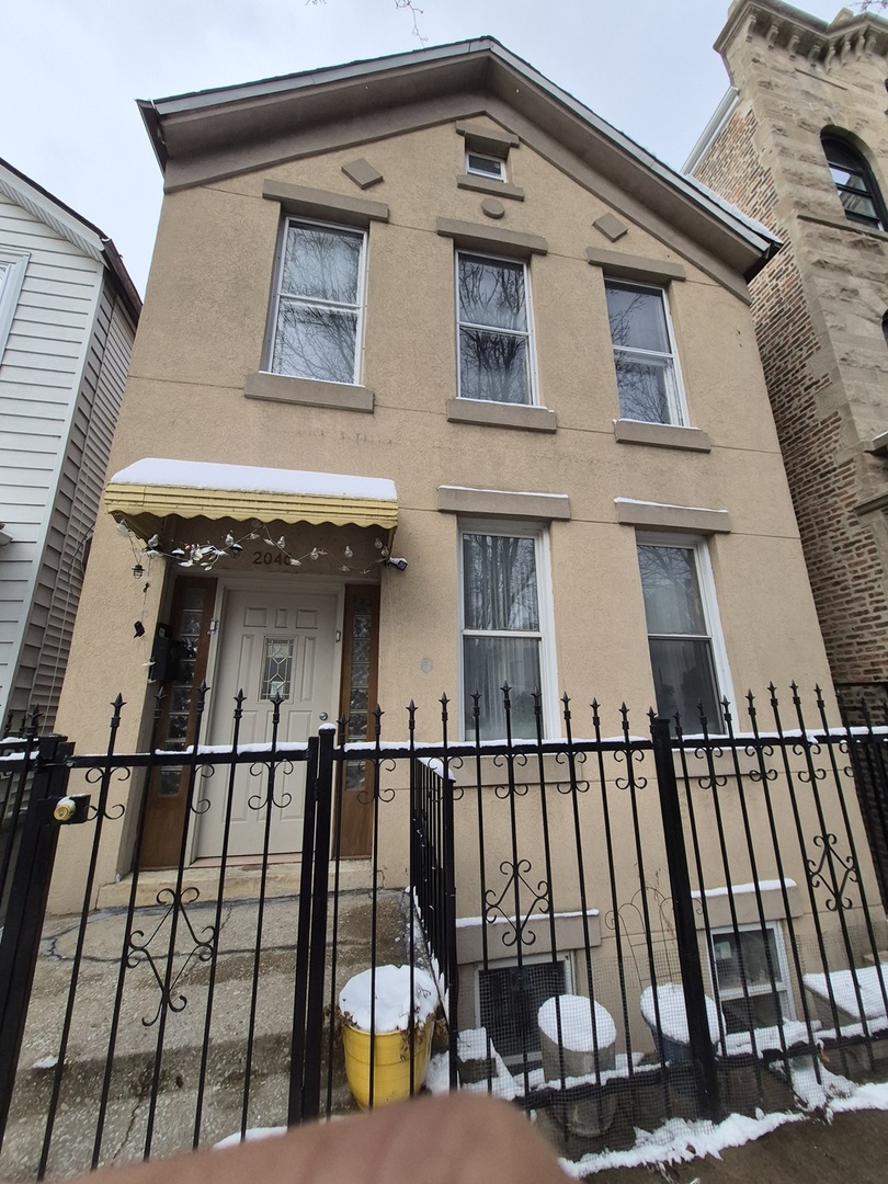 front view of a house