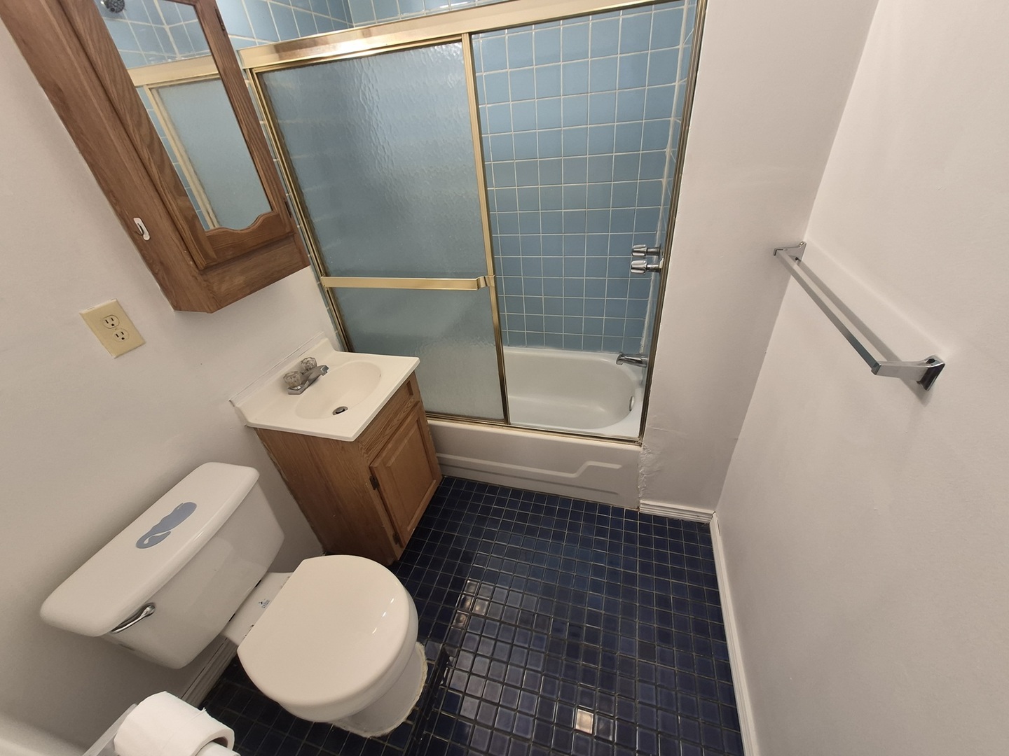 2046 West 19th Street, Unit 2 Chicago, IL 60608 - Photo 8 of 11 a bathroom with a toilet and a shower