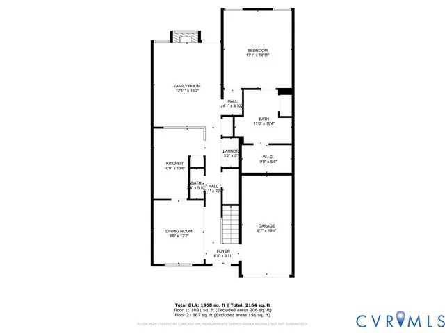 a picture of a floor plan