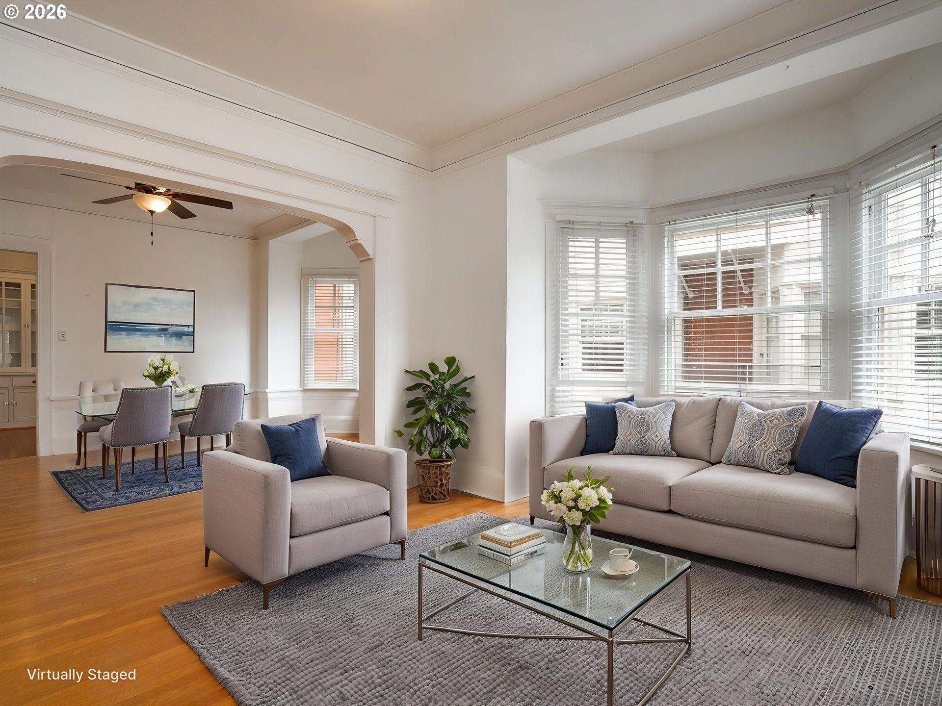 2083 Northwest Johnson Street, Unit 41 Portland, OR 97209 - Photo 13 of 25 a living room with furniture and windows