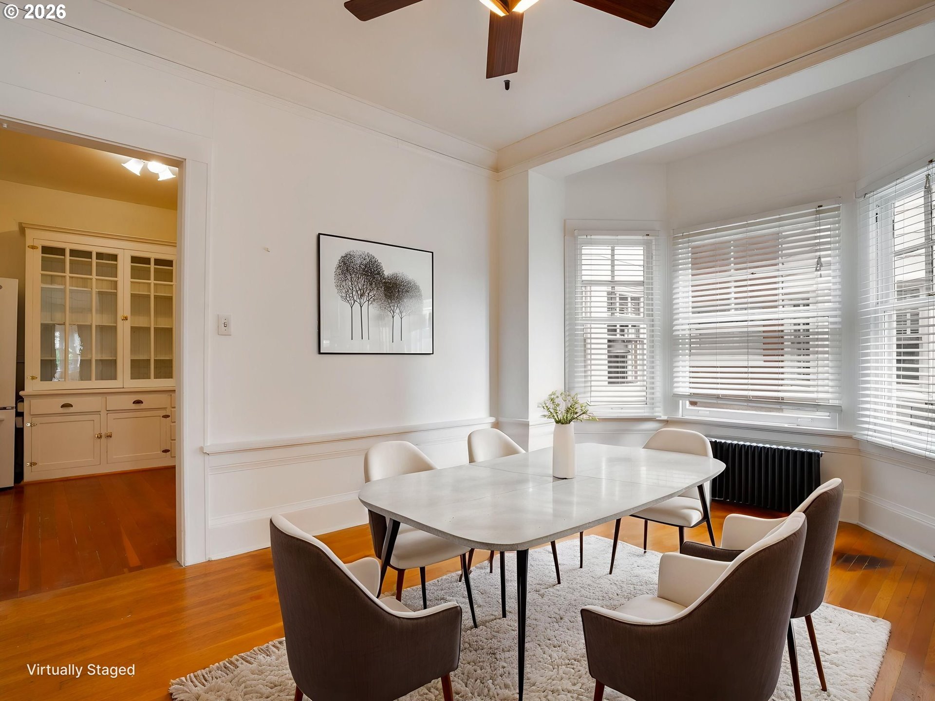 2083 Northwest Johnson Street, Unit 41 Portland, OR 97209 - Photo 20 of 25 a dining room with furniture and window