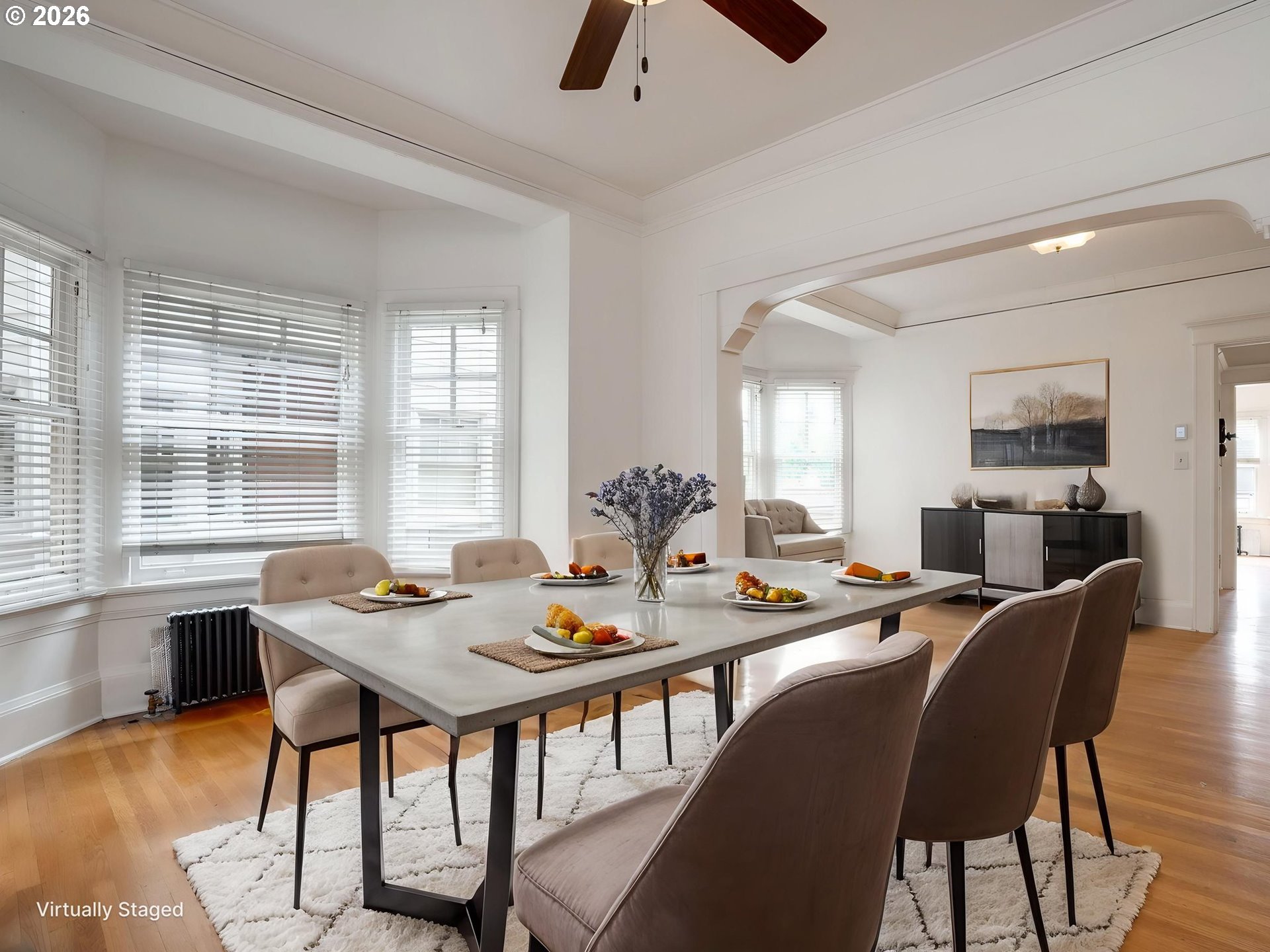 2083 Northwest Johnson Street, Unit 41 Portland, OR 97209 - Photo 22 of 25 a dining room with furniture and window