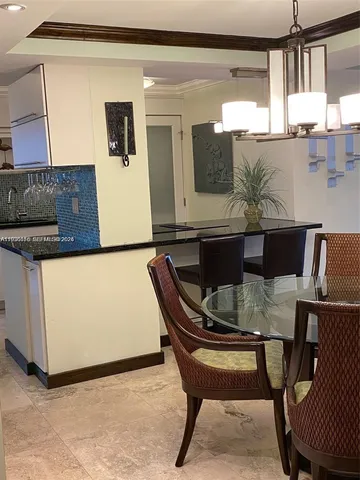 a living room with a couch and a table