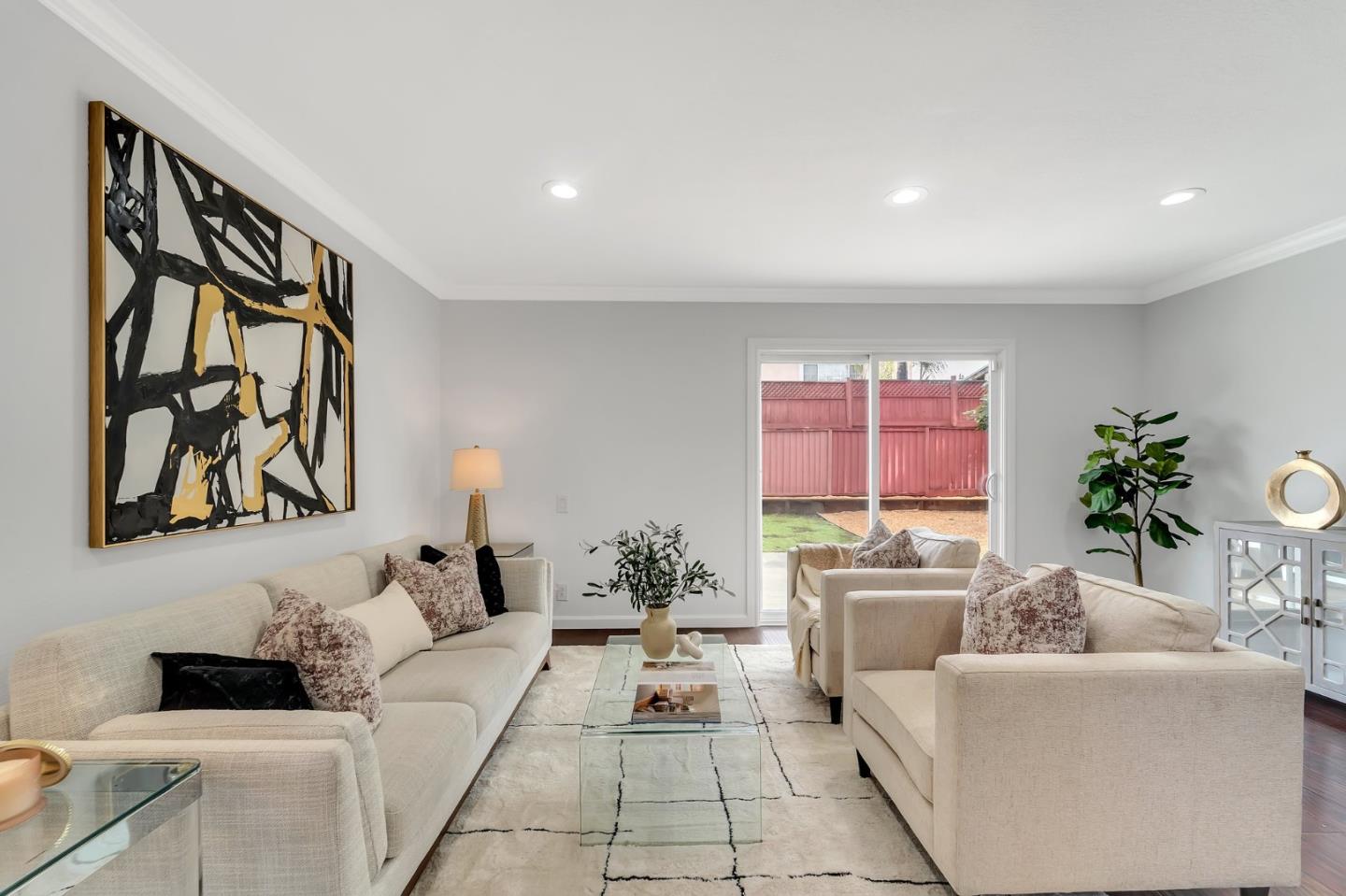 4824 Poston Drive San Jose, CA 95136 - Photo 2 of 33 a living room with furniture and a potted plant