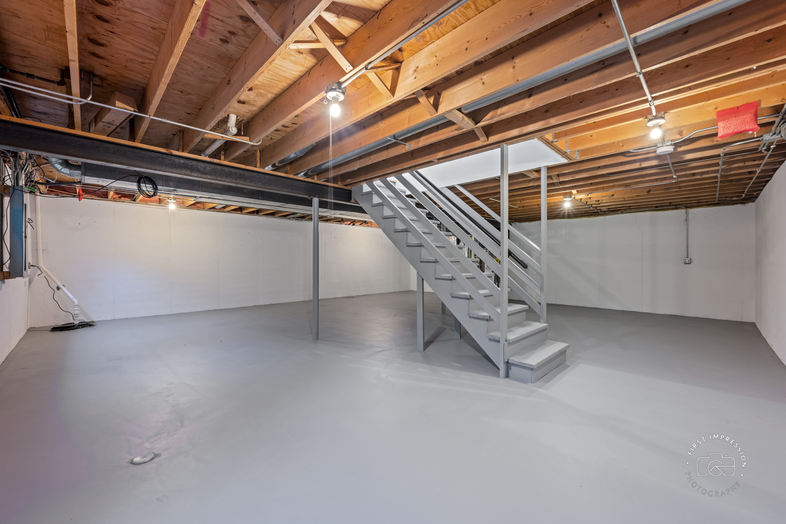 225 North Canterbury Road Aurora, IL 60506 - Photo 27 of 42 a view of an empty room with stairs