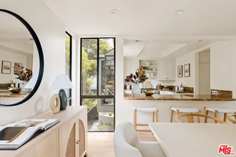 a very nice looking room with a large window