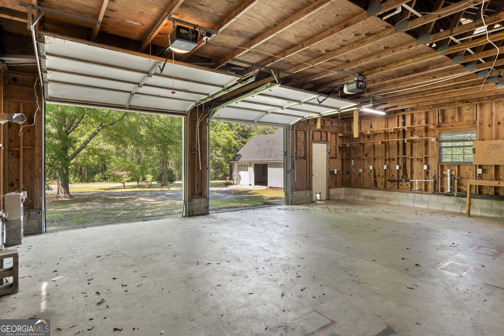 119 Moll Drive Cochran, GA 31014 - Photo 44 of 66 a view of a room with wooden walls