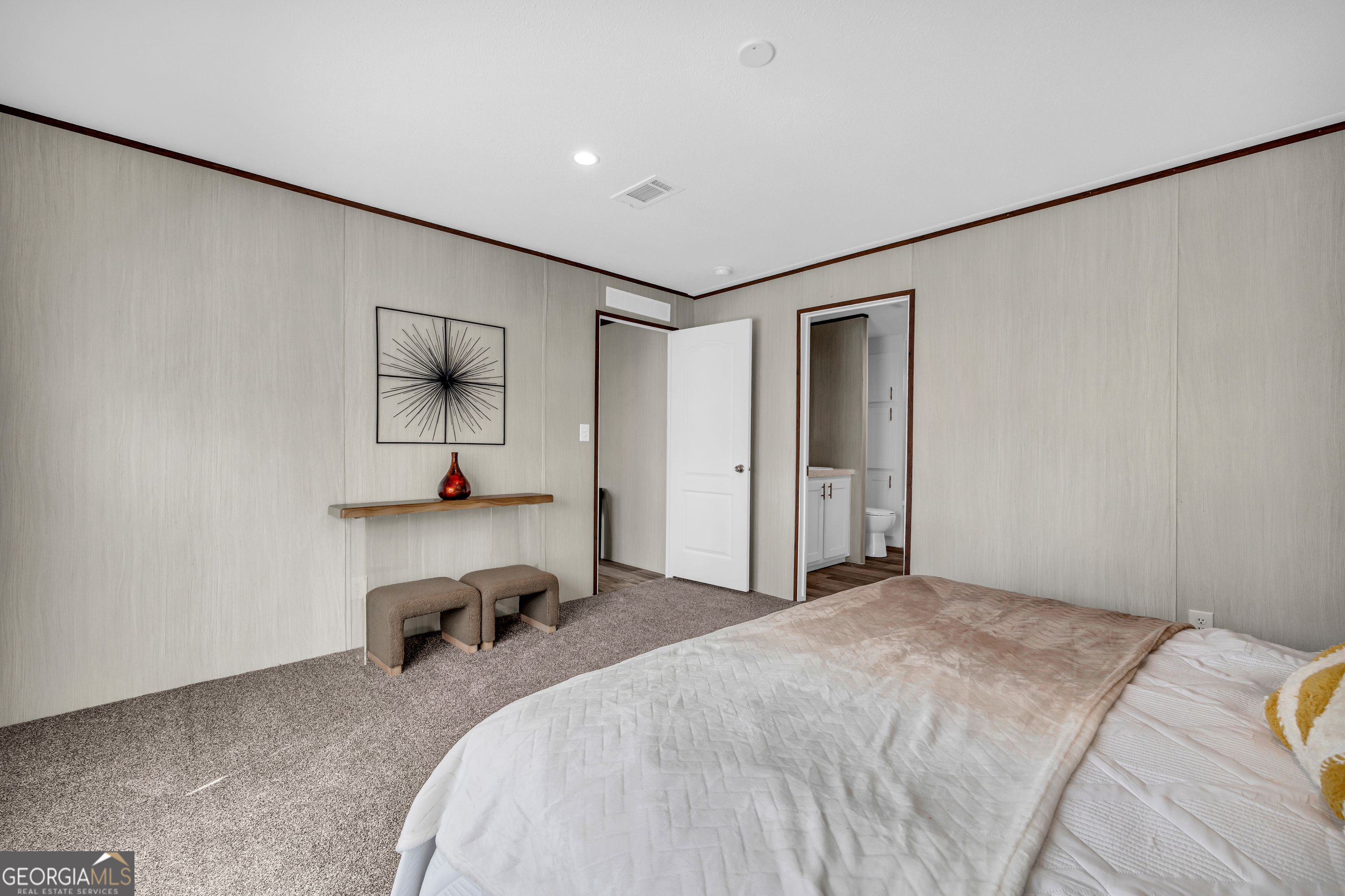 31 Dons Court Royston, GA 30662 - Photo 13 of 51 a bedroom with a bed and a desk