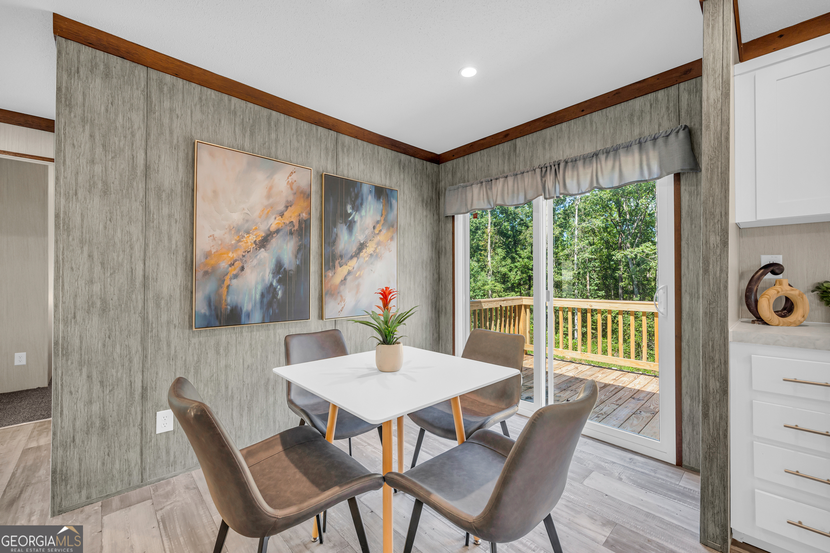 31 Dons Court Royston, GA 30662 - Photo 25 of 51 a view of a dining room with furniture window and wooden floor