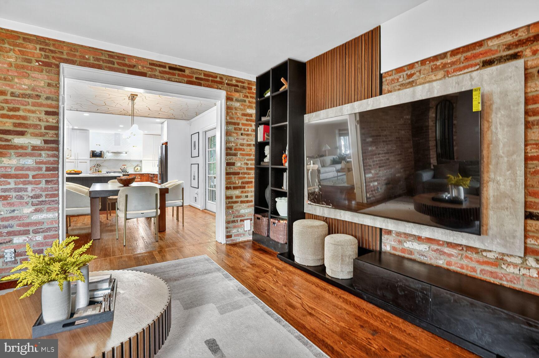 4004 David Lane Alexandria, VA 22311 - Photo 11 of 25 a lobby with furniture and flat screen tv