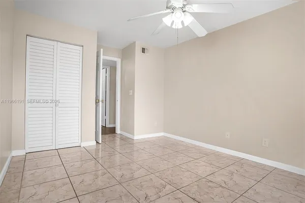 a view of small space with racks on the wall