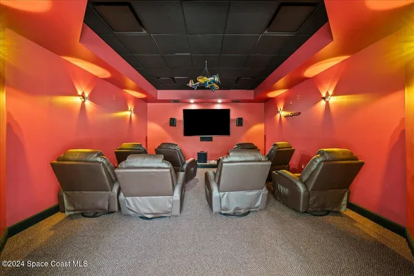 a outdoor space with furniture