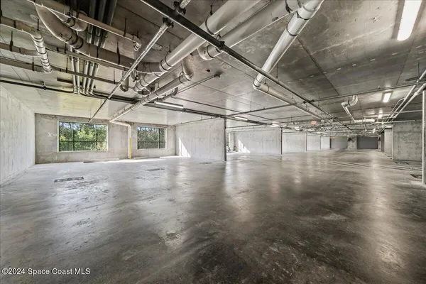 a view of a water heater room
