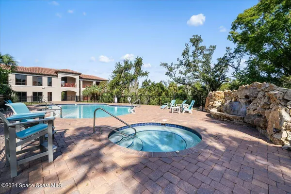 a house view with a outdoor space