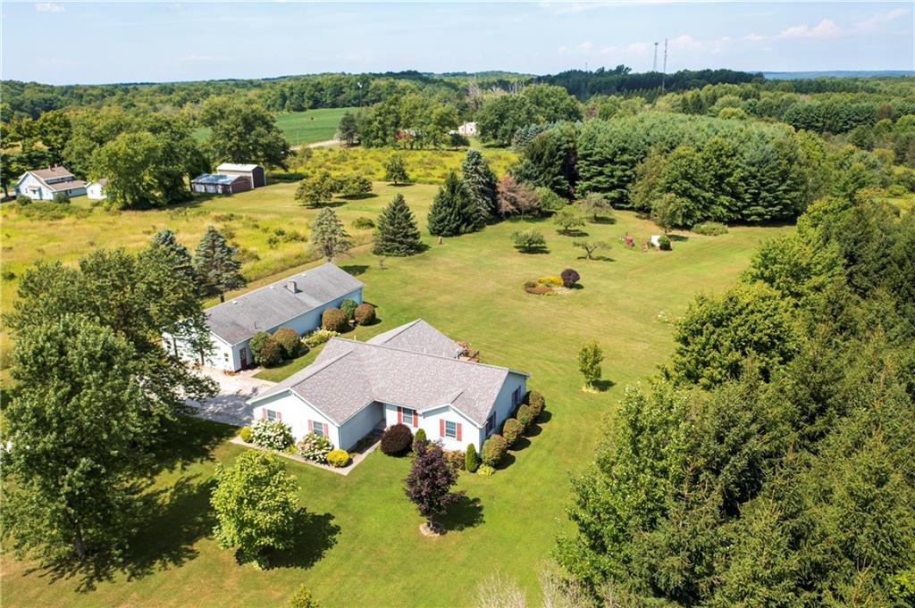 1948 Old State Road Waterford, PA 16441 - Photo 17 of 20 an aerial view of residential houses with outdoor space