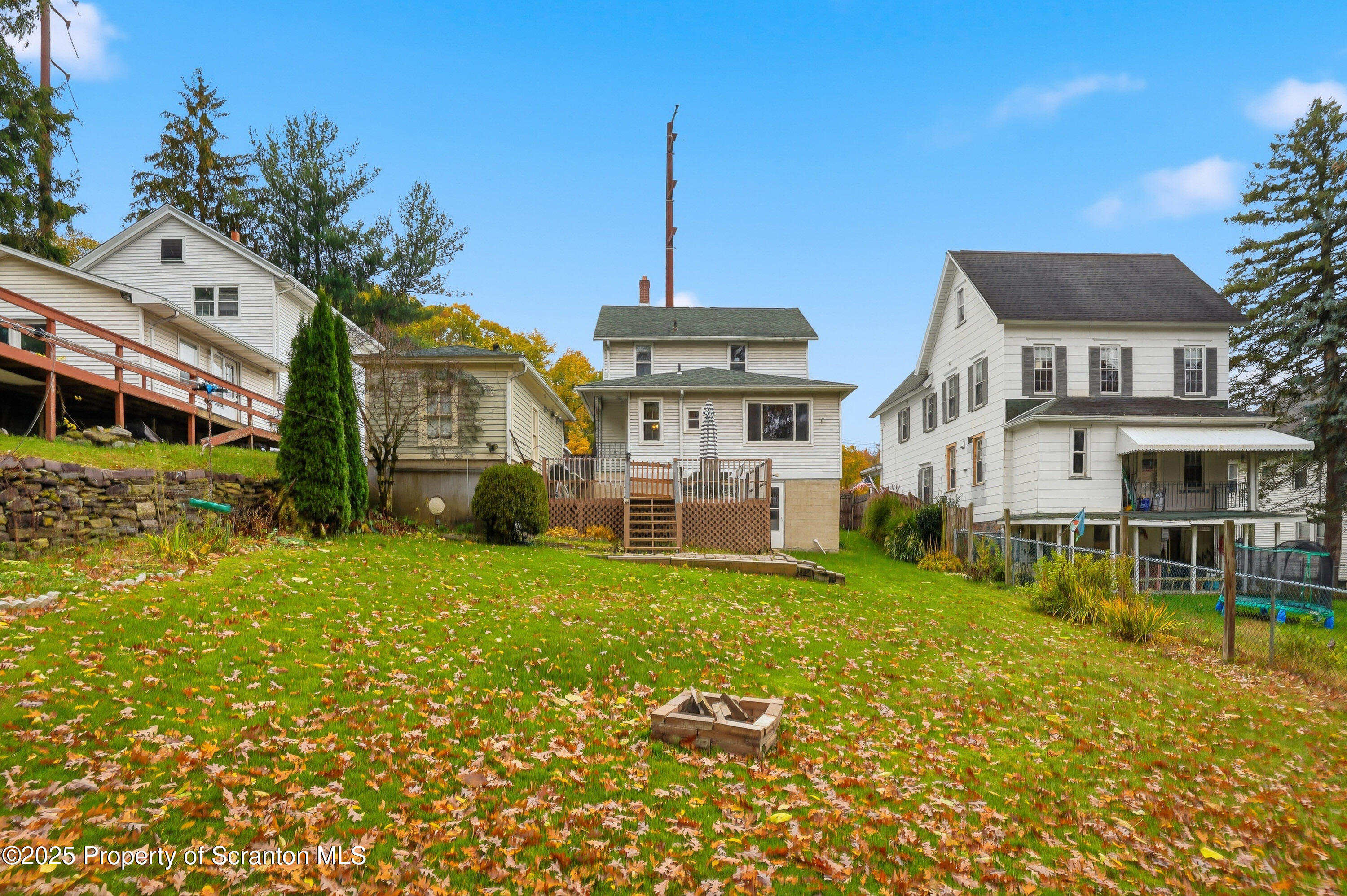 123 William Street Scranton, PA 18510 - Photo 21 of 25 a front view of a house with a yard