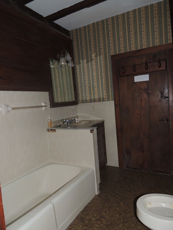 400 Lower Hampden Road Monson, MA 01057 - Photo 24 of 30 a bathroom with a bathtub and a shower