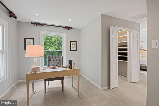 a view of room with window