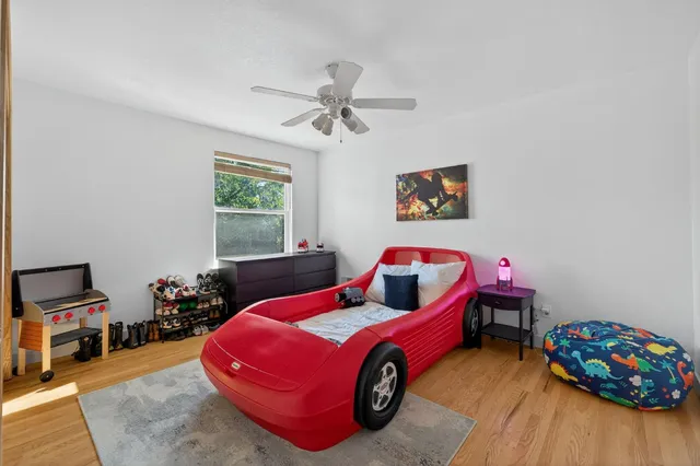 a view of a golf course with a lake