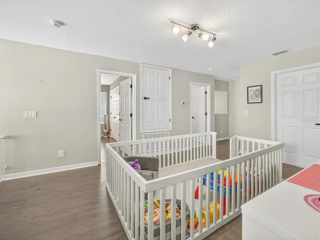 a view of an front door