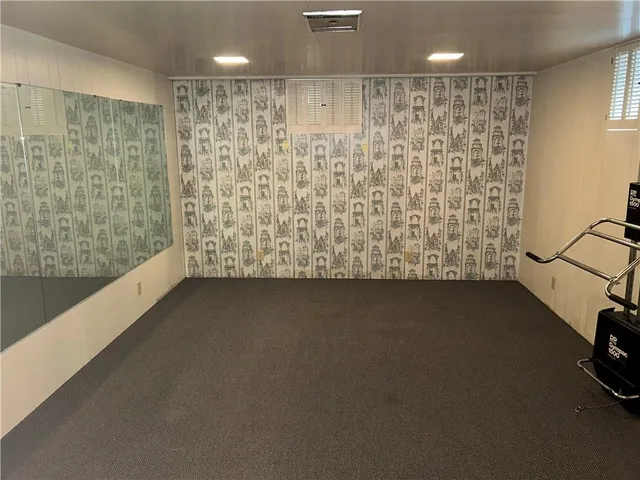 a view of room with window