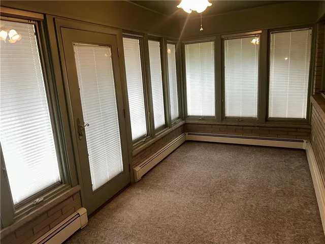 a view of front door