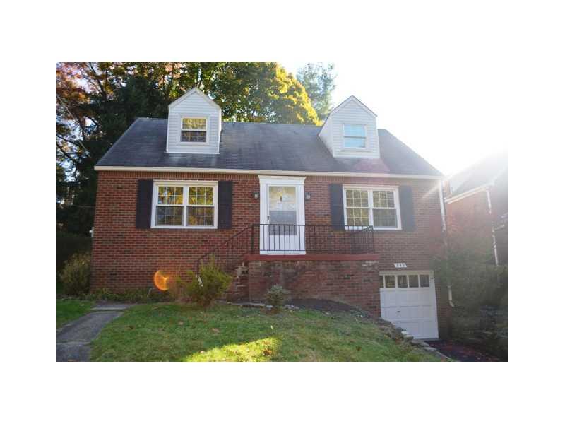343 Beadling Rd. Mt. Lebanon, PA 15228 - Photo 1 of 15 Exterior Front.