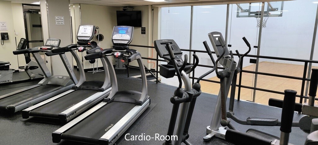 40 North Interstate Highway 35, Unit 4A4 Austin, TX 78701 - Photo 34 of 40 a room with gym equipment and large mirror