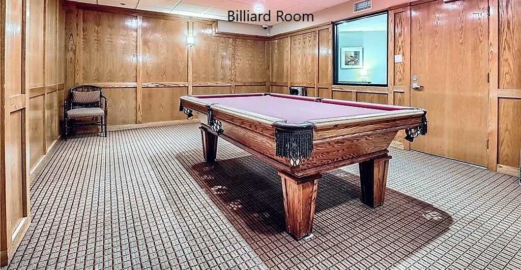 40 North Interstate Highway 35, Unit 4A4 Austin, TX 78701 - Photo 38 of 40 a room with wooden floor pool table and windows