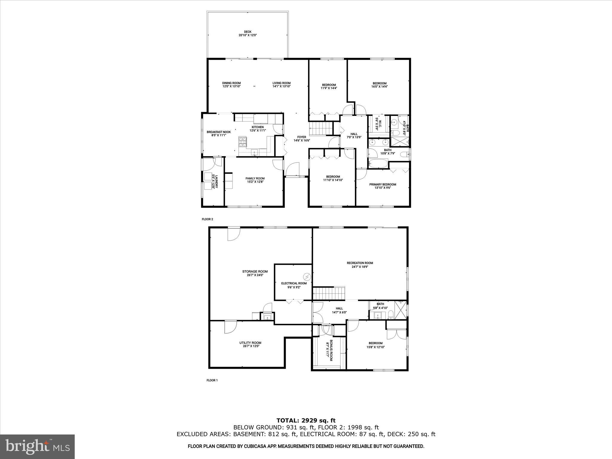 2009 Jolly Road Baltimore, MD 21209 - Photo 53 of 53 Floor Plan