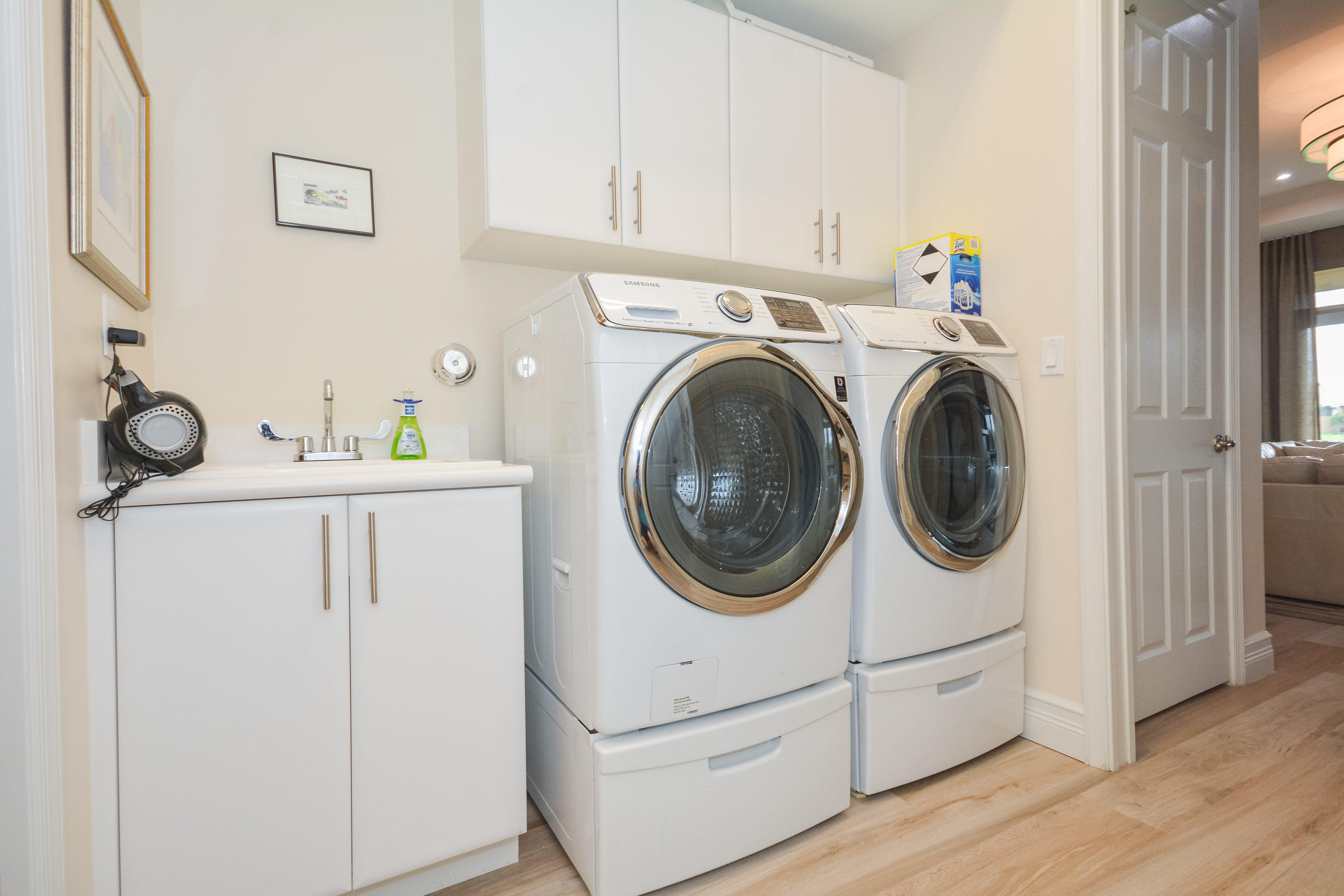 8290 Razorback Court Boynton Beach, FL 33473 - Photo 36 of 67 Laundry Room Leads To "Bonus" Room