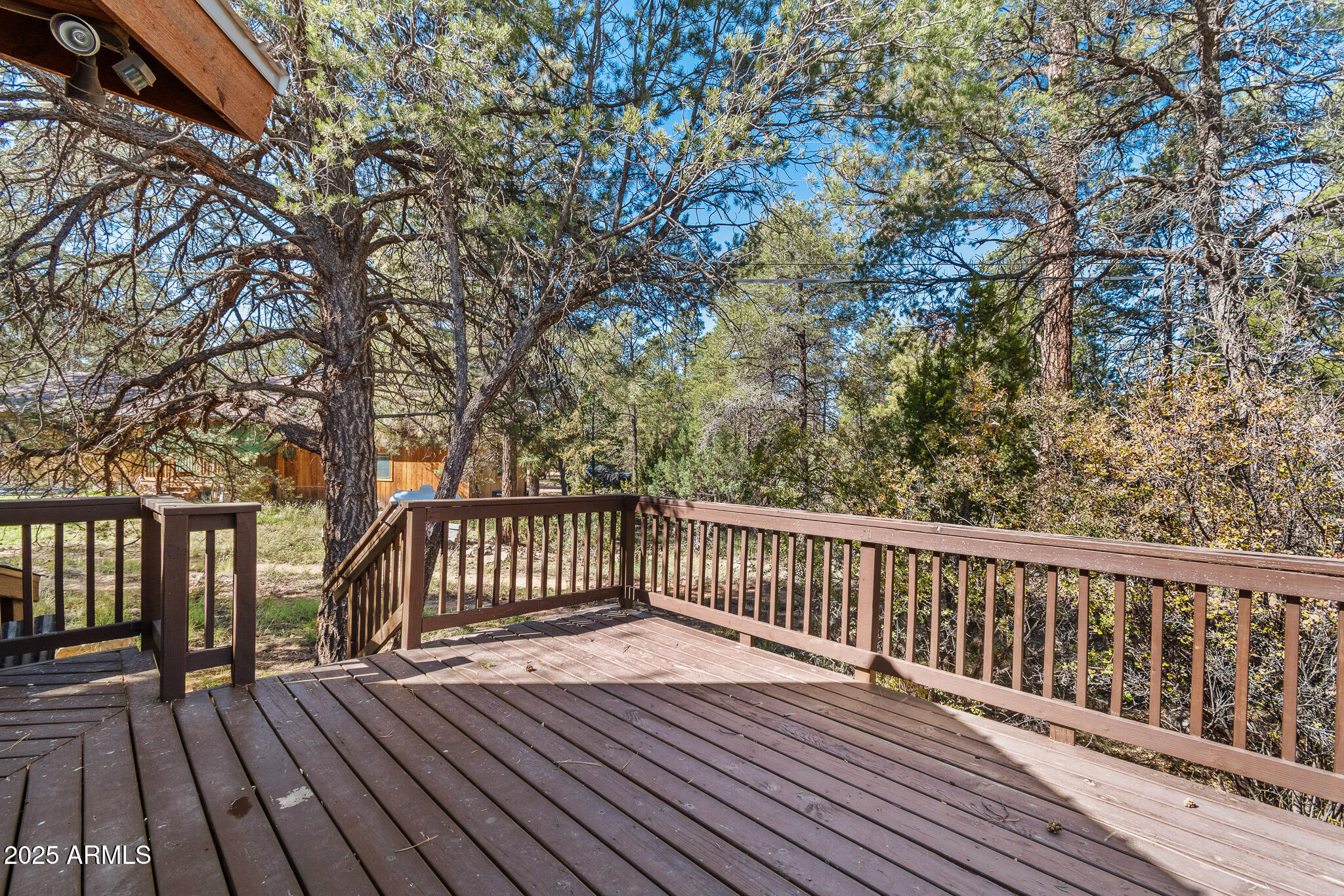 2948 Wildcat Trail Overgaard, AZ 85933 - Photo 27 of 38 a view of wooden deck