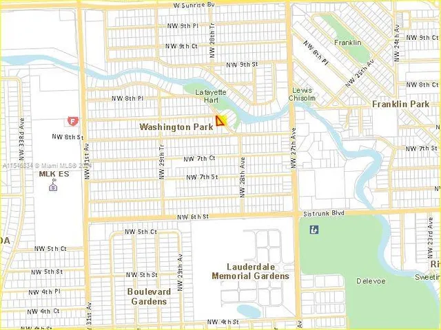 view of a large building with a large window