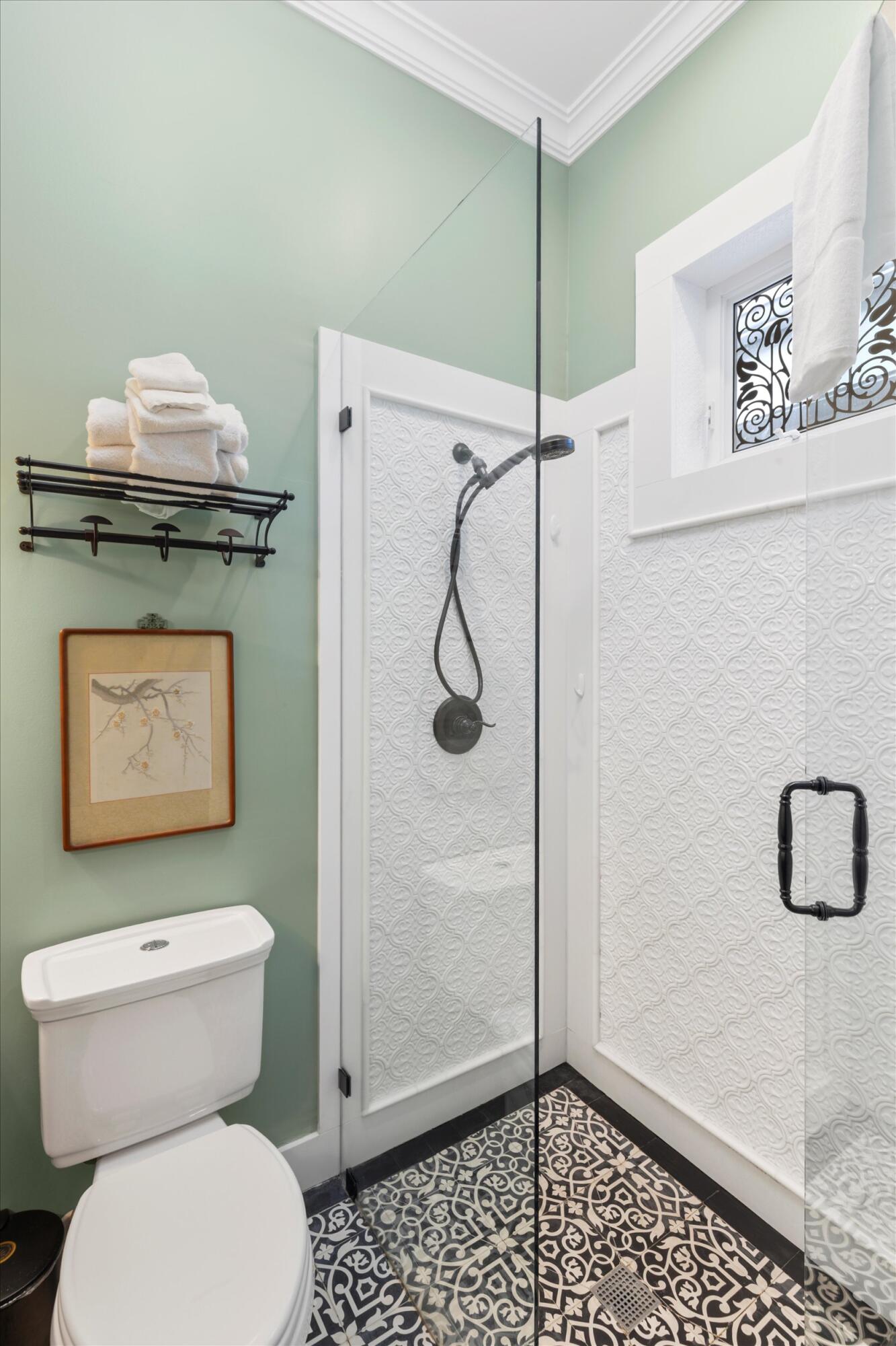 512 Amelia Street Key West, FL 33040 - Photo 41 of 52 a bathroom with a toilet and a shower