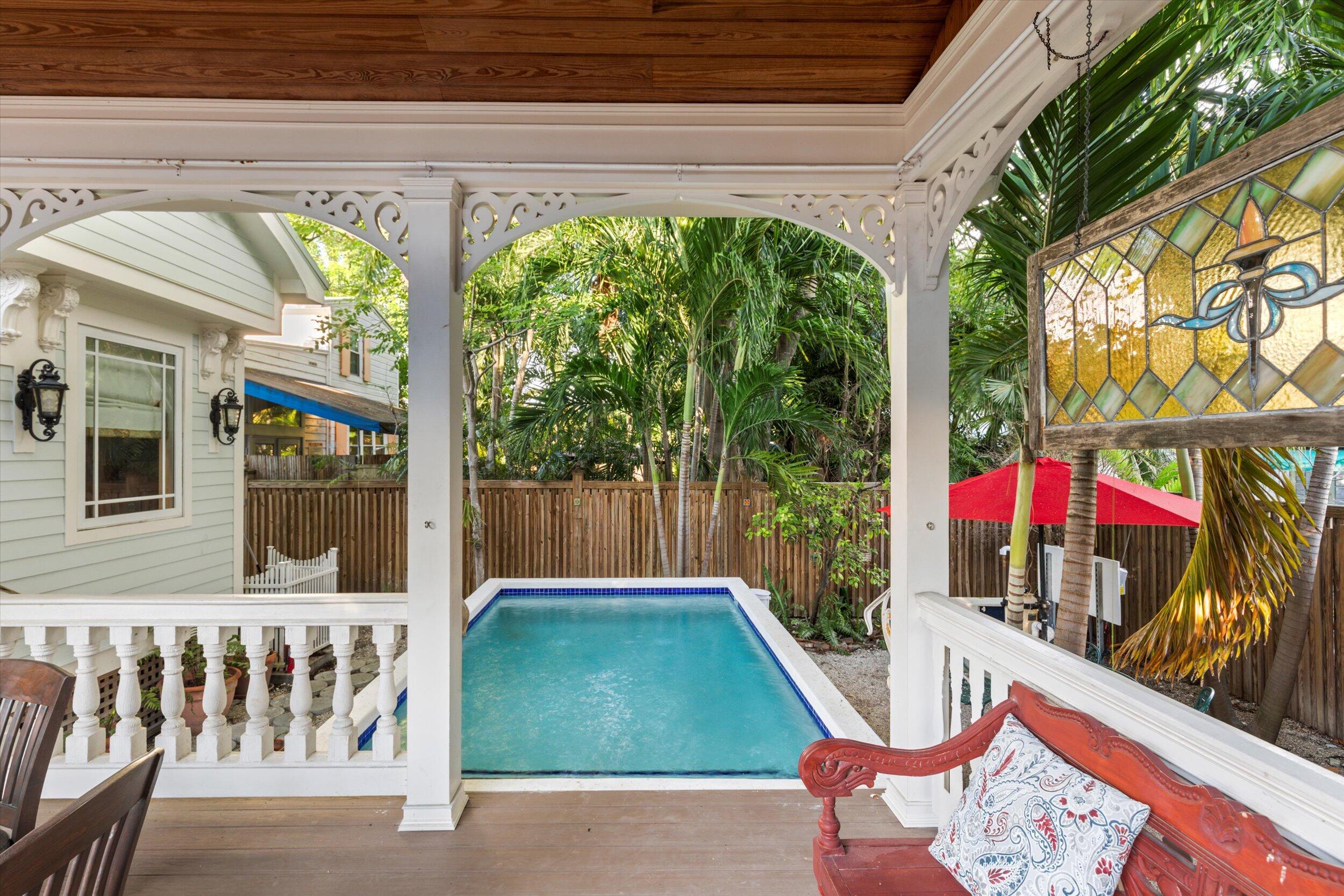 512 Amelia Street Key West, FL 33040 - Photo 52 of 52 a view of stairs and a patio