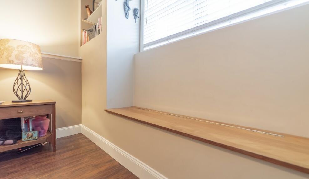 9166 Maple Court St. John, IN 46373 - Photo 30 of 40 a view of a room with wooden floor and a fireplace